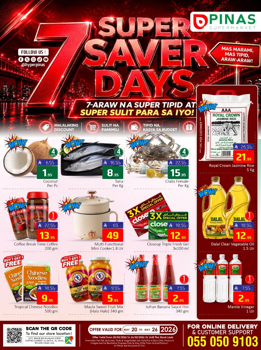 Super Saver Days: Big Grocery Discounts | May 20 - 26 page 1