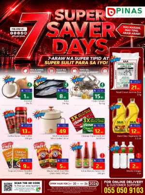 Super Saver Days: Big Grocery Discounts | May 20 - 26 flyer cover
