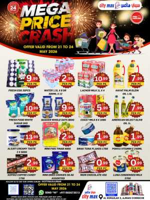 City Max Mega Price Crash Offers | May 2026 flyer cover