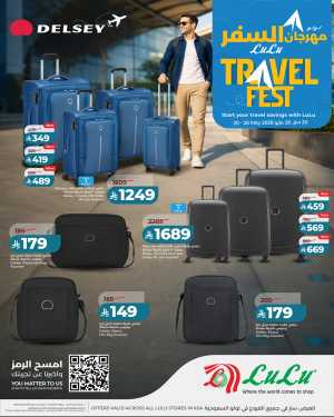 LuLu Travel Fest Offers KSA | 2026 flyer cover