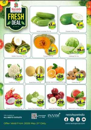 Fresh Deals flyer cover