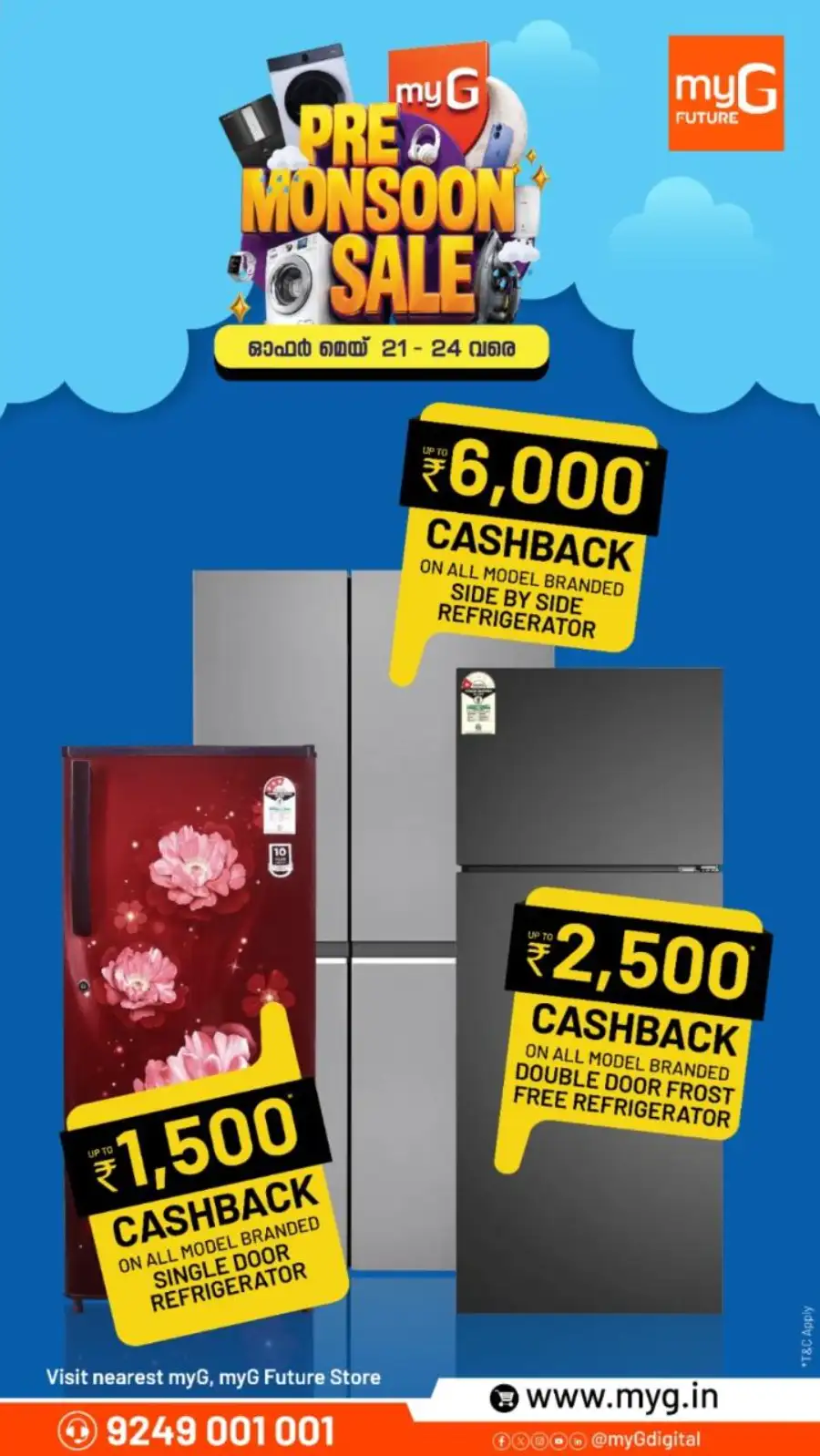 myG Pre Monsoon Sale Offers | Save Up to 70% May 2026 page 16