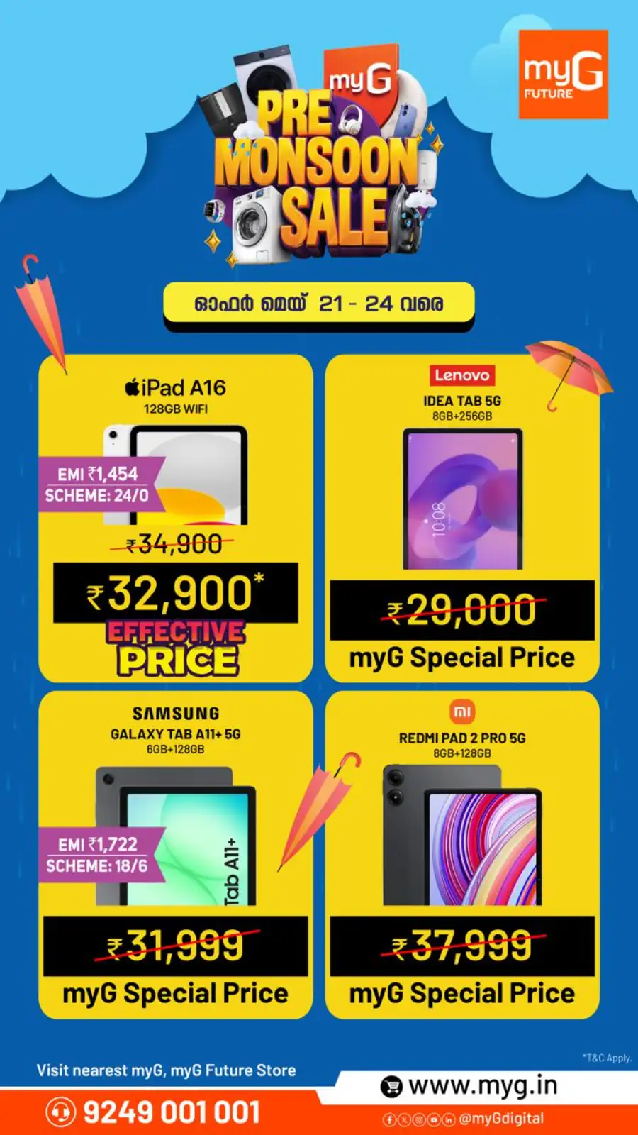 myG Pre Monsoon Sale Offers | Save Up to 70% May 2026 page 5