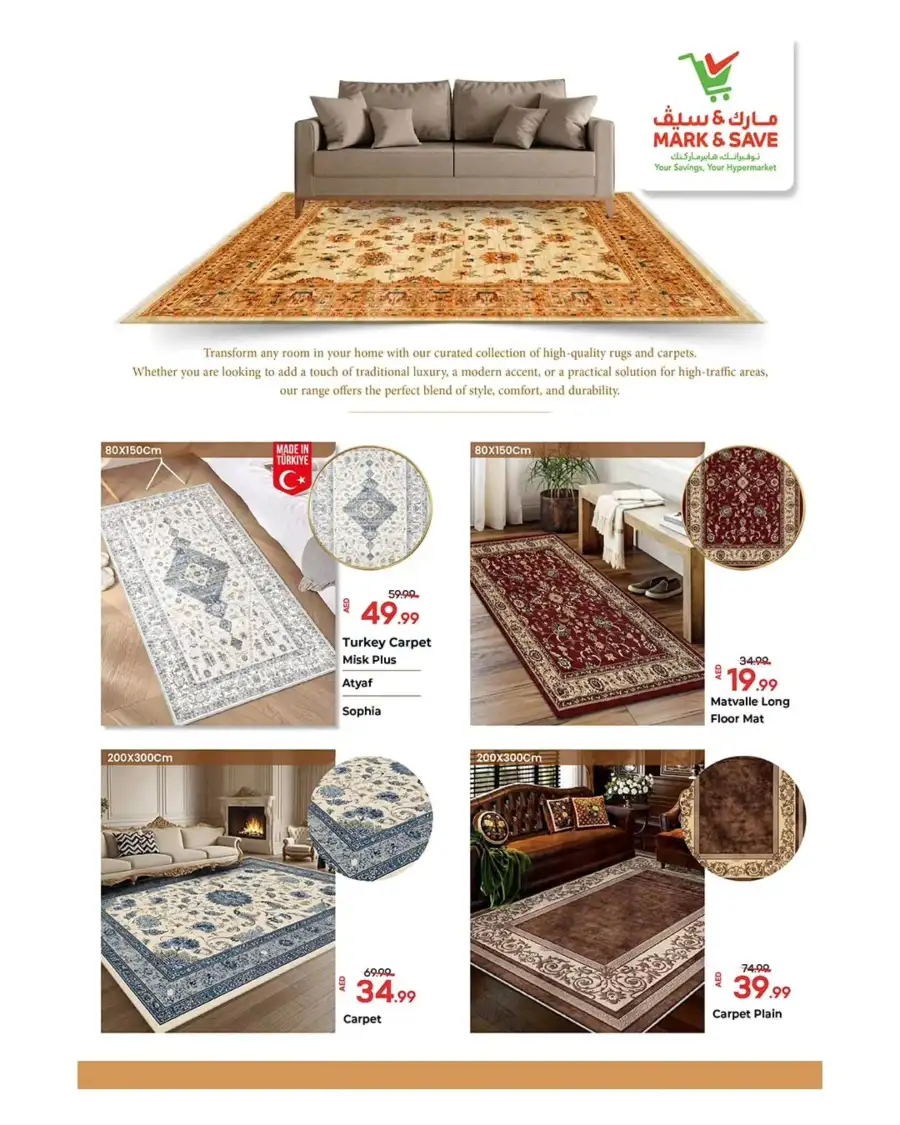 50% Off Floor Carpets | Mark & Save Offer Valid May 2026 page 4