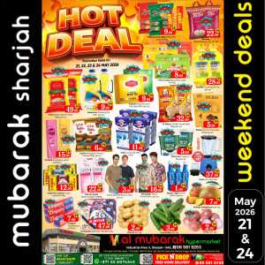 Weekend Grocery & Fashion Deals | 21 - 24 May 2026 flyer cover