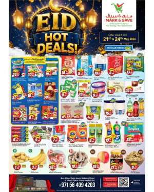 Mark & Save Eid Hot Deals | May 21 to 24, 2026 flyer cover