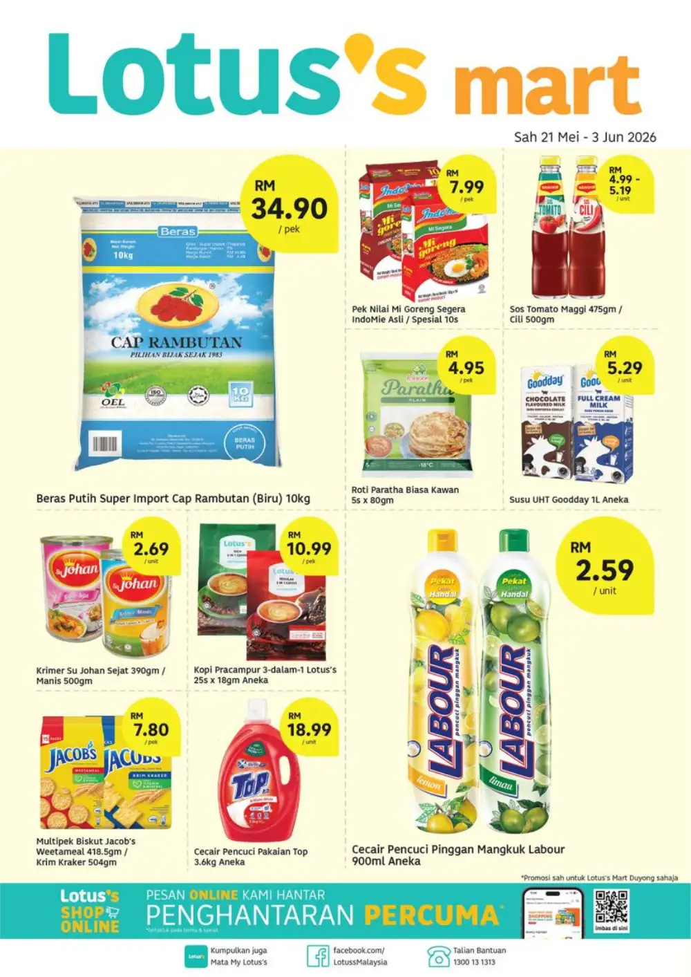 Lotus's Mart Duyong Deals | Save Big Till 3 Jun 2026 page 1