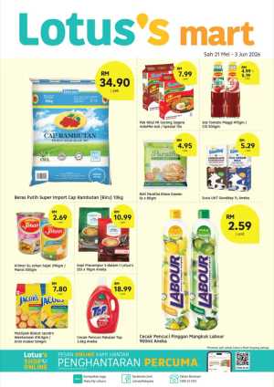 Lotus's Mart Duyong Deals | Save Big Till 3 Jun 2026 flyer cover