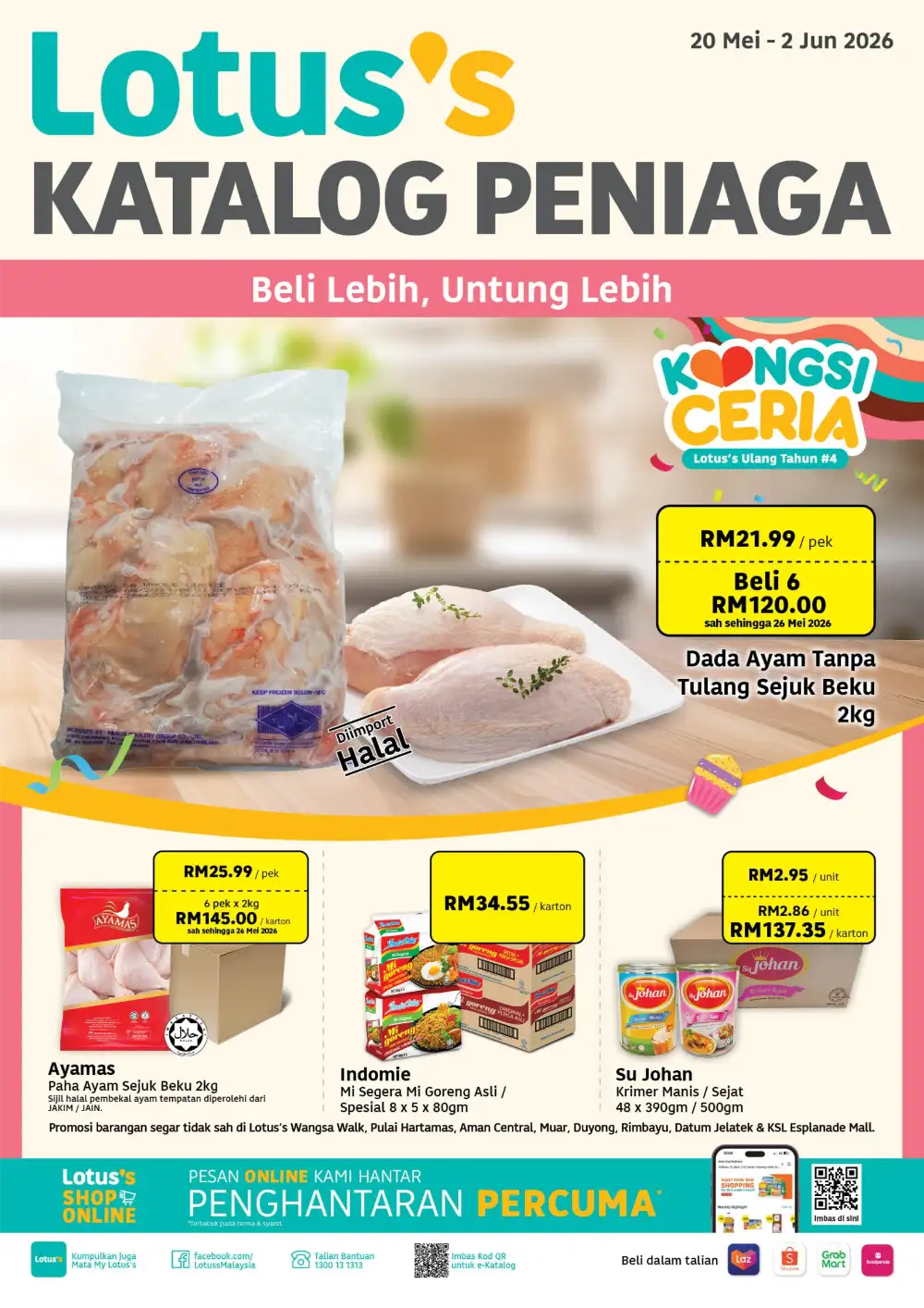 Lotus's Katalog Peniaga | Save Big on Bulk  2026 page 1