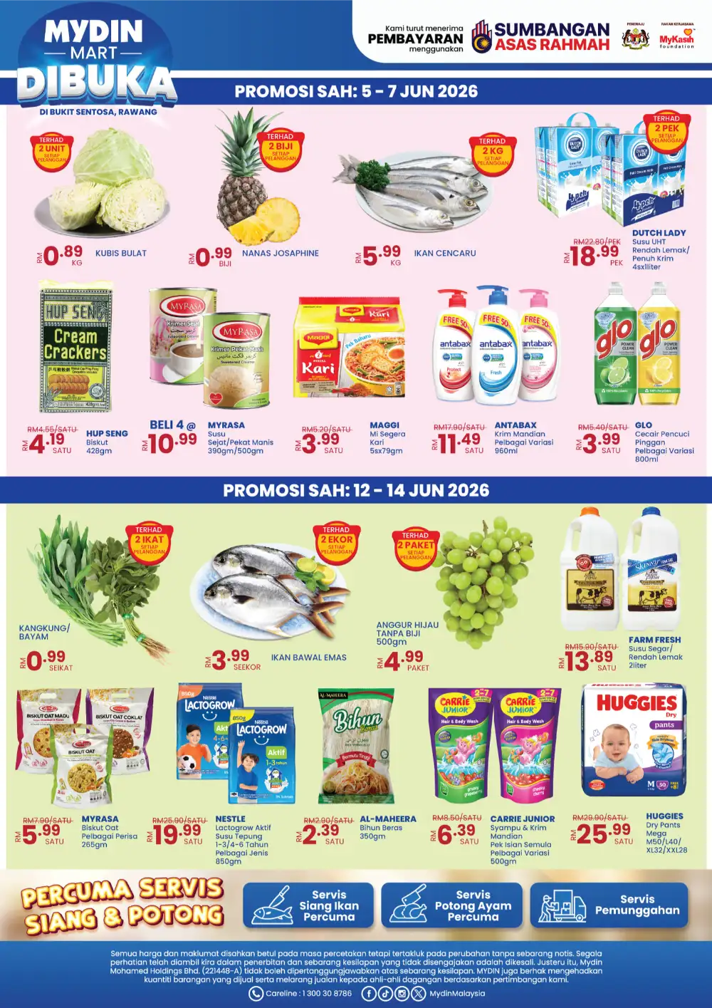MYDIN Mart Bukit Sentosa Opening | RM1 Chicken & Huge Deals page 2