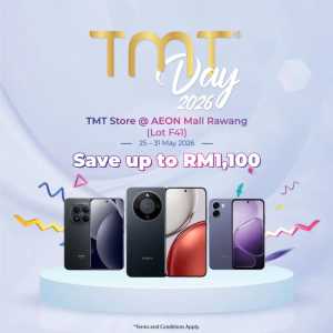TMT Day 2026 | Save up to RM1,100 at AEON Rawang! flyer cover
