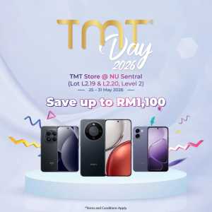 TMT Day 2026 | Save up to RM1,100 at NU Sentral! flyer cover