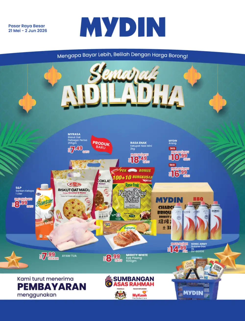MYDIN Aidiladha Promotion Deals Up to 45% Off page 1