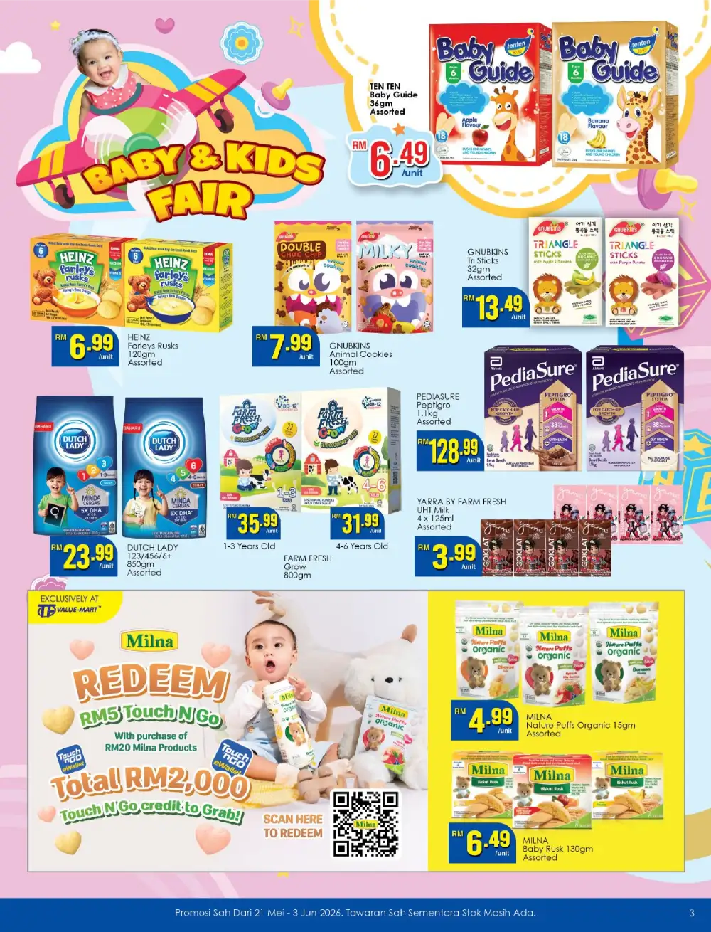 TF Value-Mart Baby & Kids Fair Deals Up to 50% Off page 3