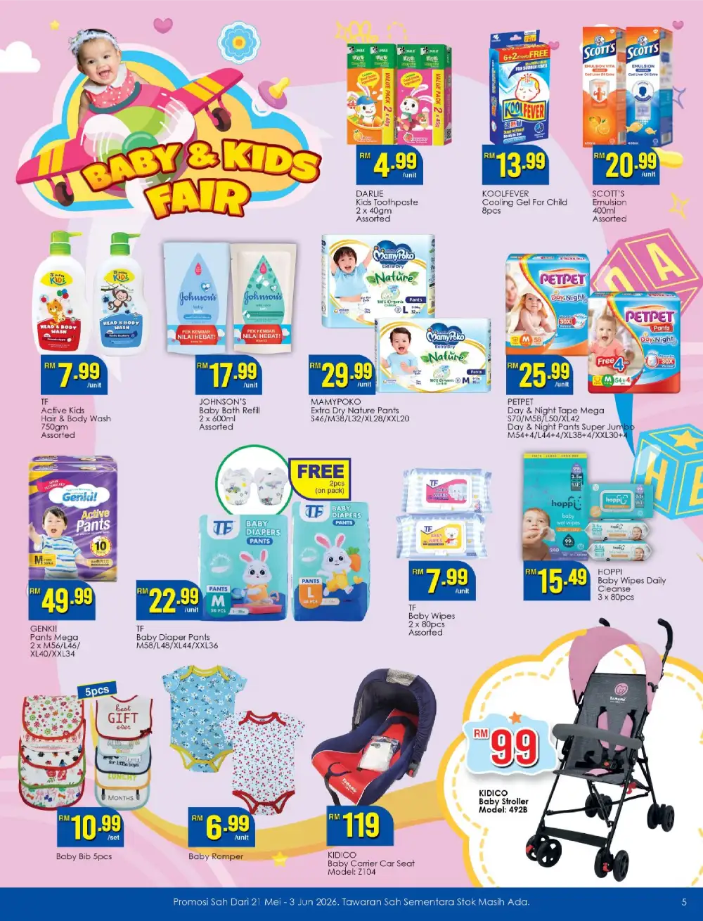 TF Value-Mart Baby & Kids Fair Deals Up to 50% Off page 5