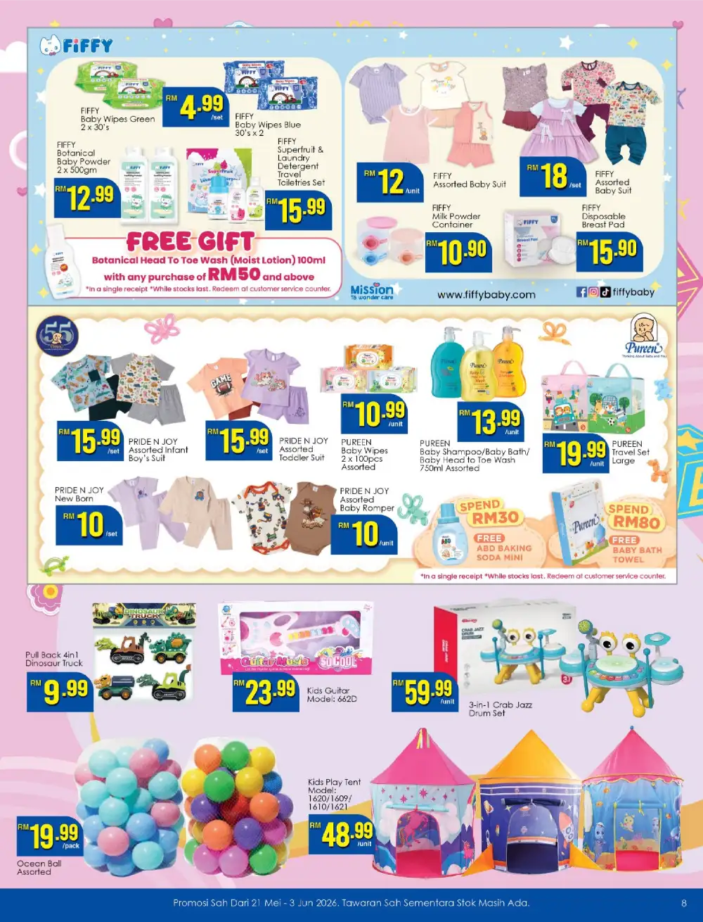 TF Value-Mart Baby & Kids Fair Deals Up to 50% Off page 8