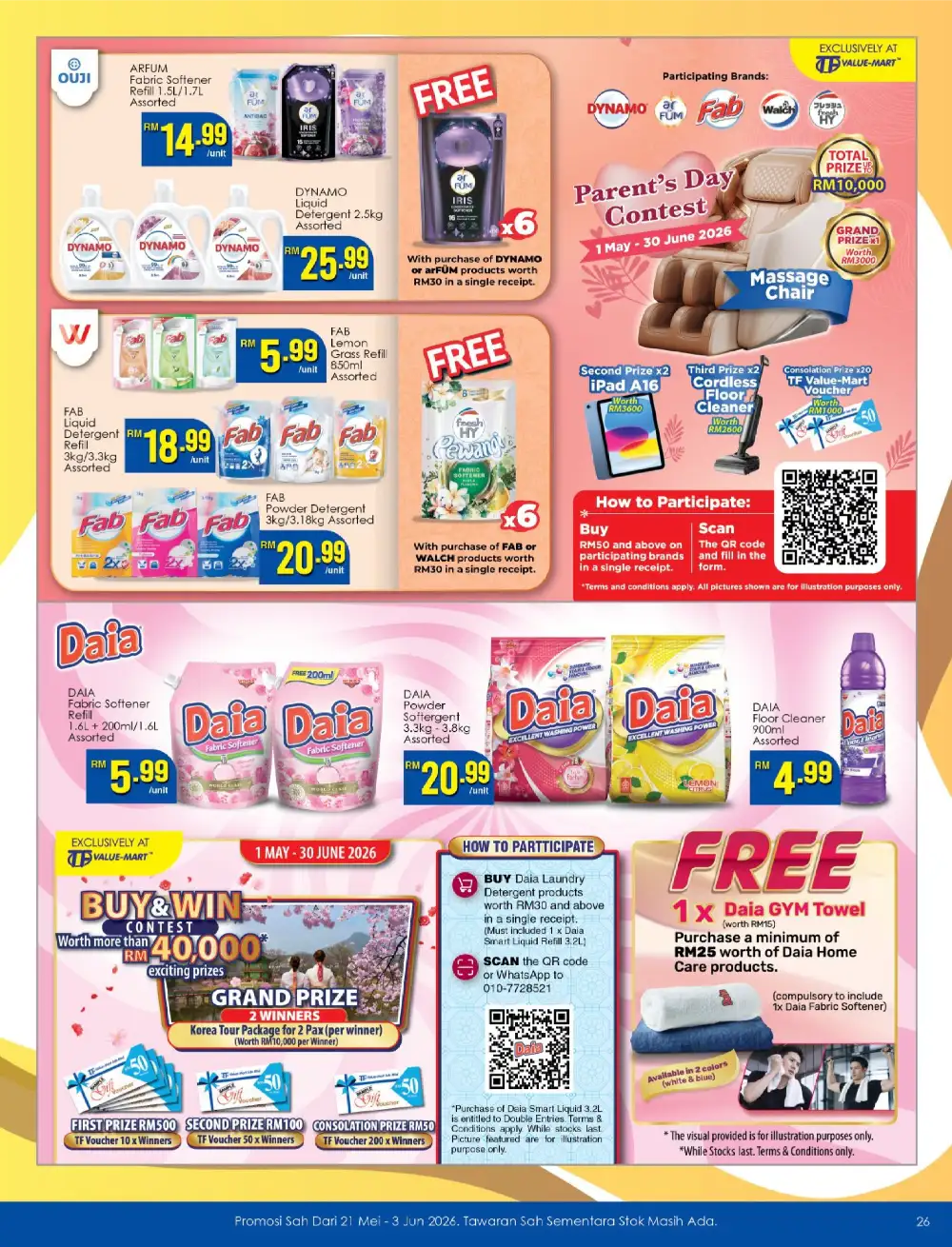 TF Value-Mart Baby & Kids Fair Deals Up to 50% Off page 26