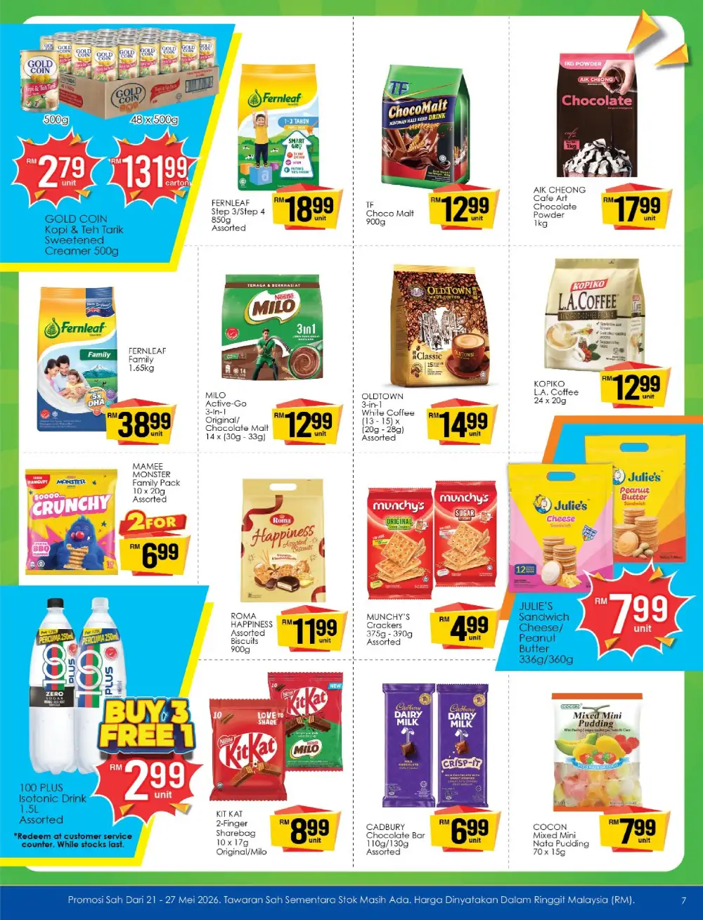 TF Value-Mart Simpang Ampat Grand Opening Offers page 7