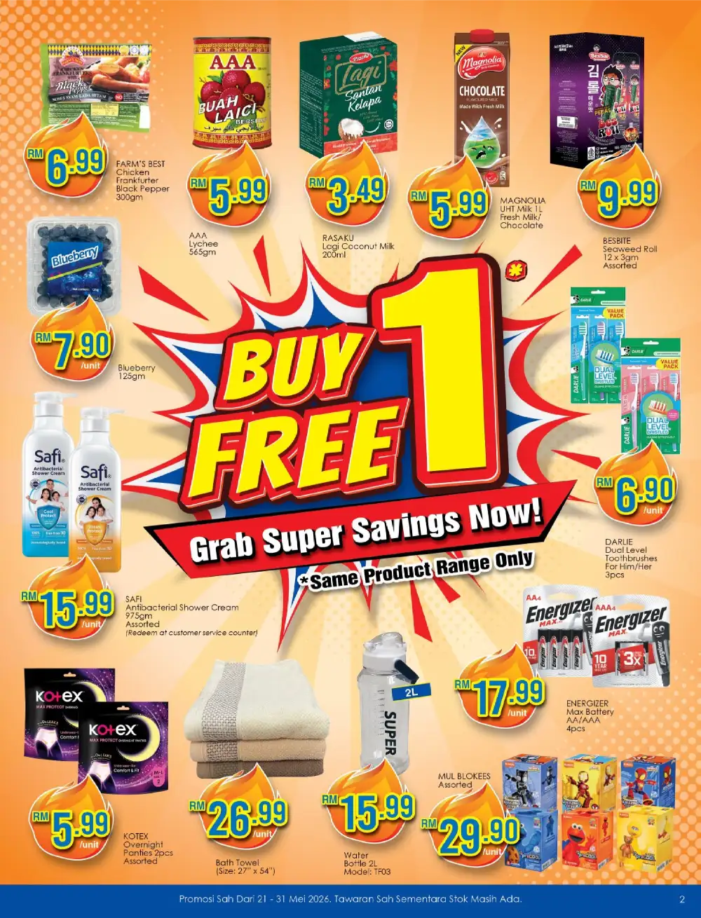 TF Value-Mart Batu Caves Deals Up to 50% Off page 2