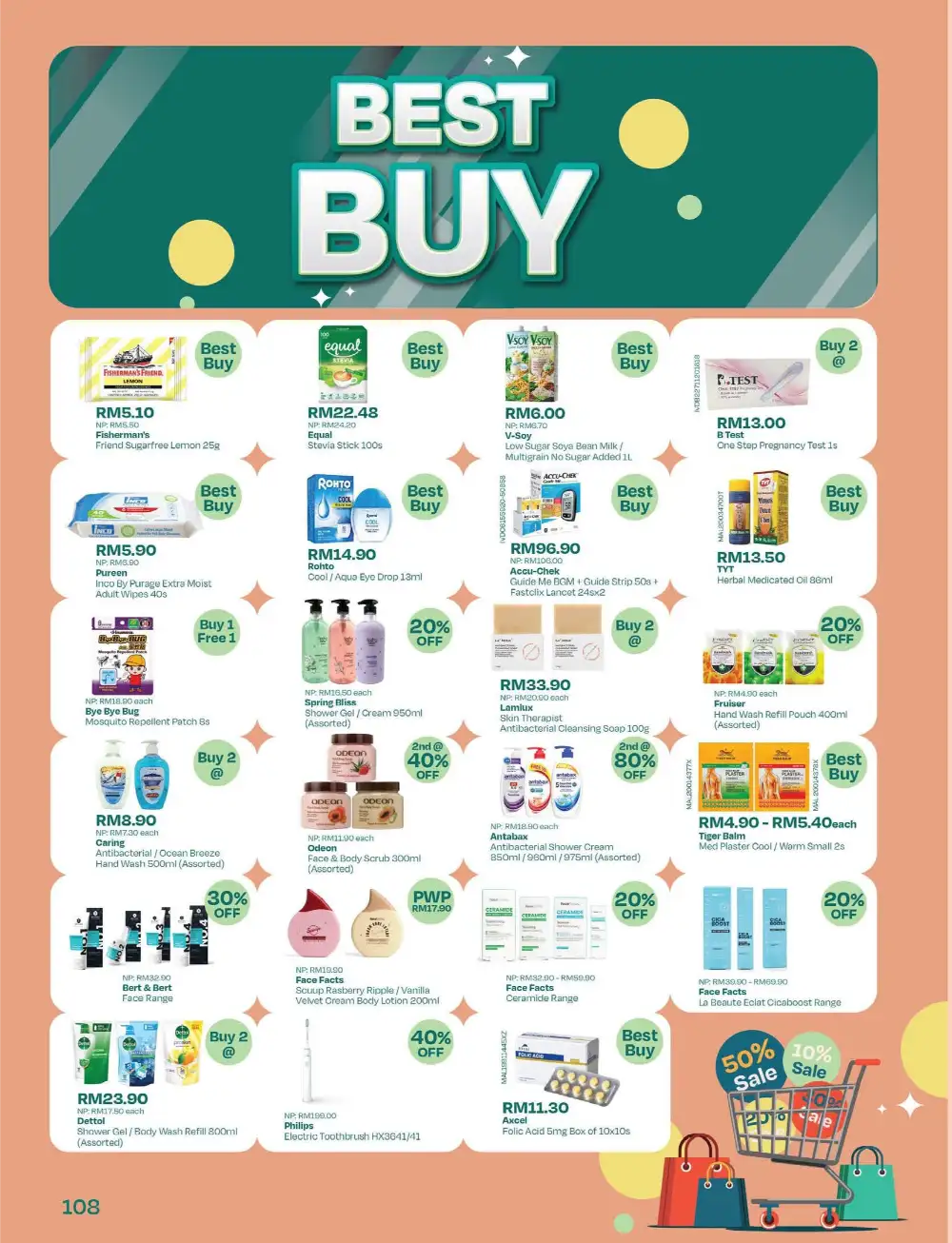 CARiNG Pharmacy Mid-Year Sale Up to 70% Off page 108