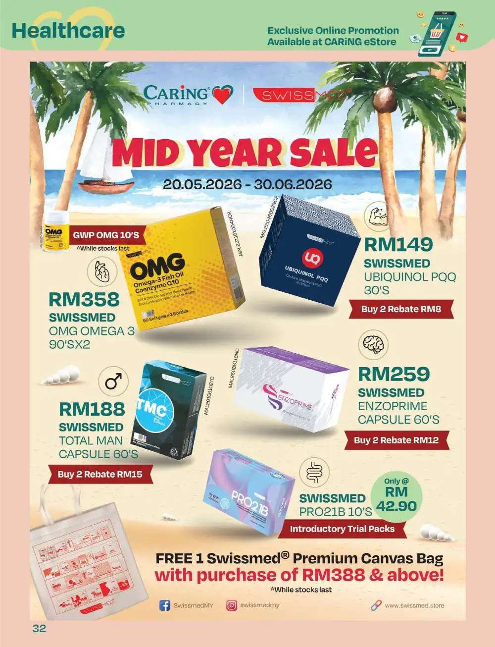 CARiNG Pharmacy Mid-Year Sale Up to 70% Off page 32