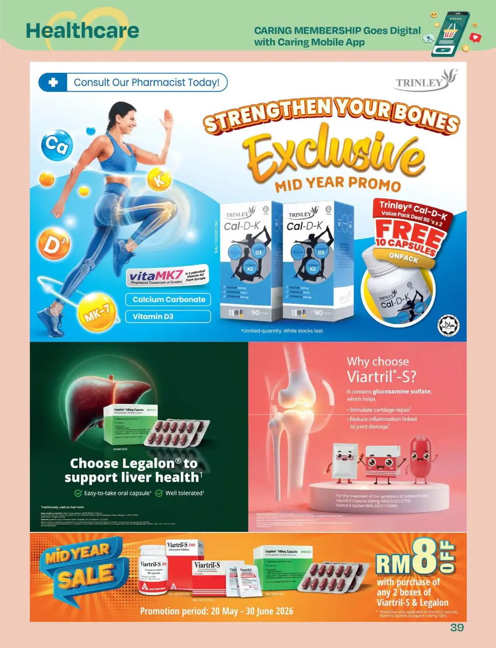 CARiNG Pharmacy Mid-Year Sale Up to 70% Off page 39