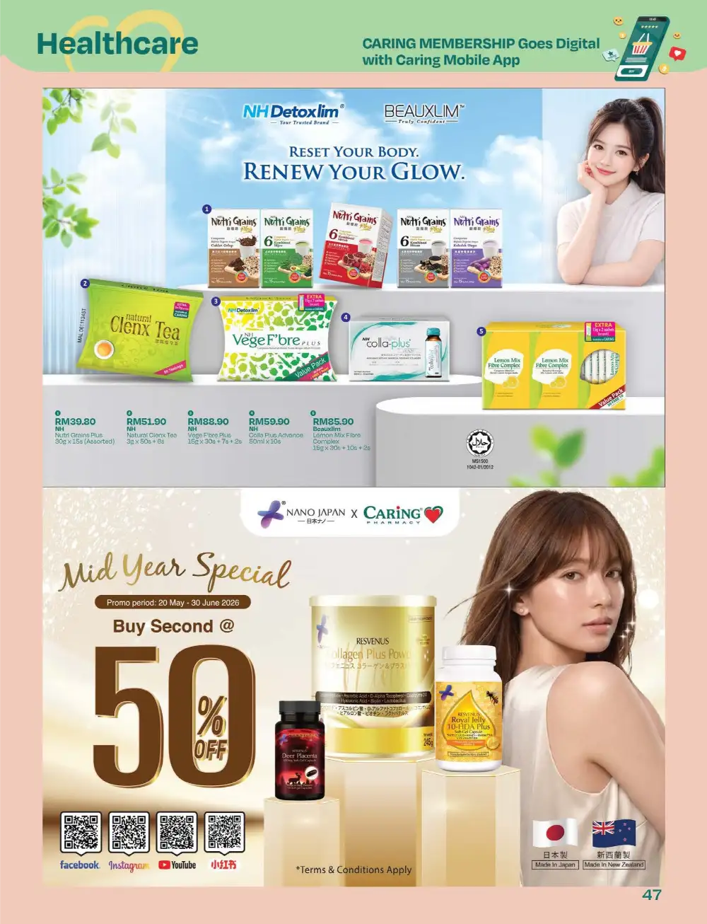 CARiNG Pharmacy Mid-Year Sale Up to 70% Off page 47