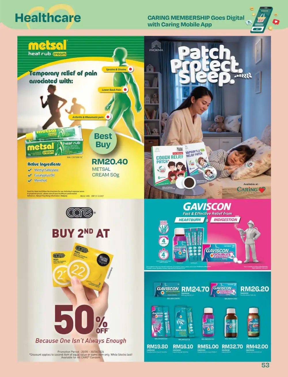 CARiNG Pharmacy Mid-Year Sale Up to 70% Off page 53