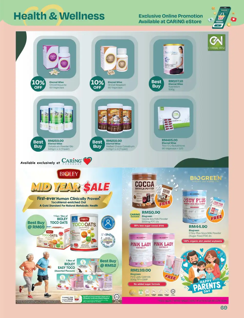 CARiNG Pharmacy Mid-Year Sale Up to 70% Off page 69