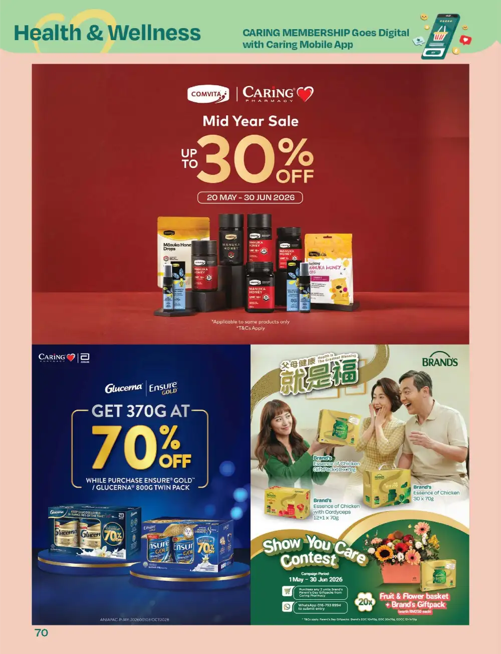 CARiNG Pharmacy Mid-Year Sale Up to 70% Off page 70