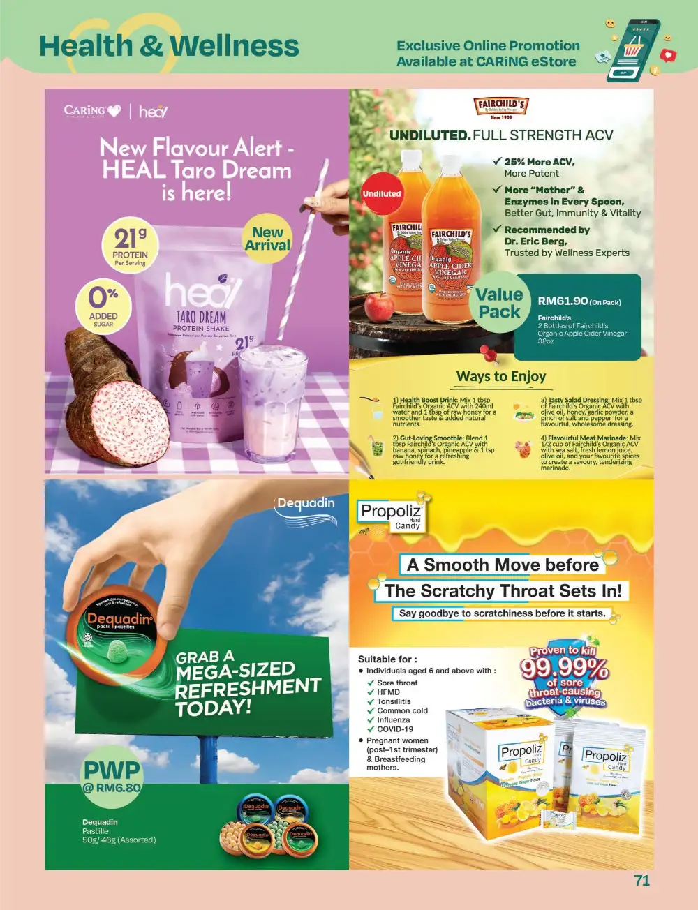 CARiNG Pharmacy Mid-Year Sale Up to 70% Off page 71