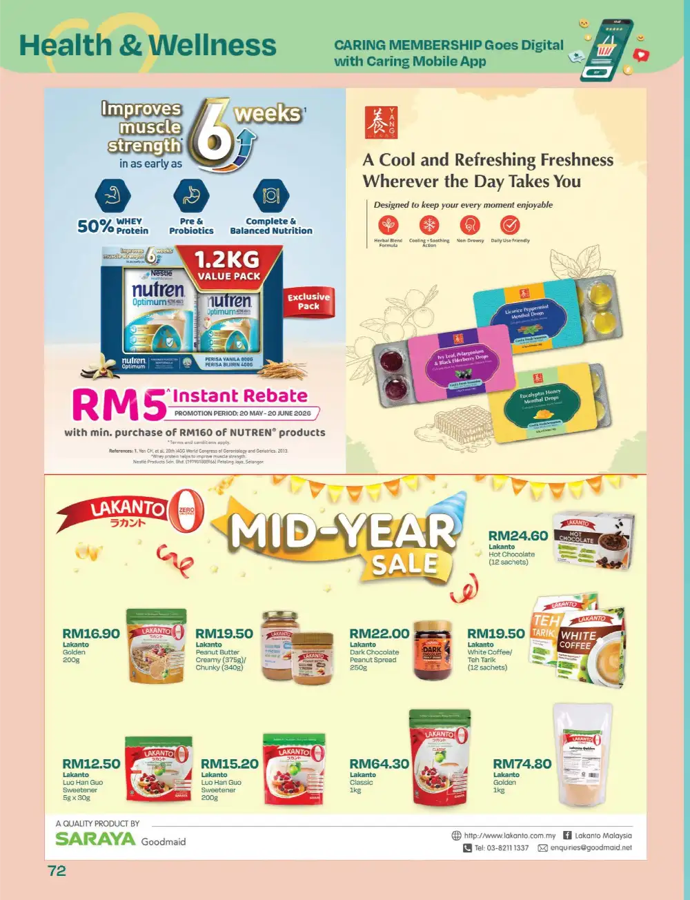 CARiNG Pharmacy Mid-Year Sale Up to 70% Off page 72