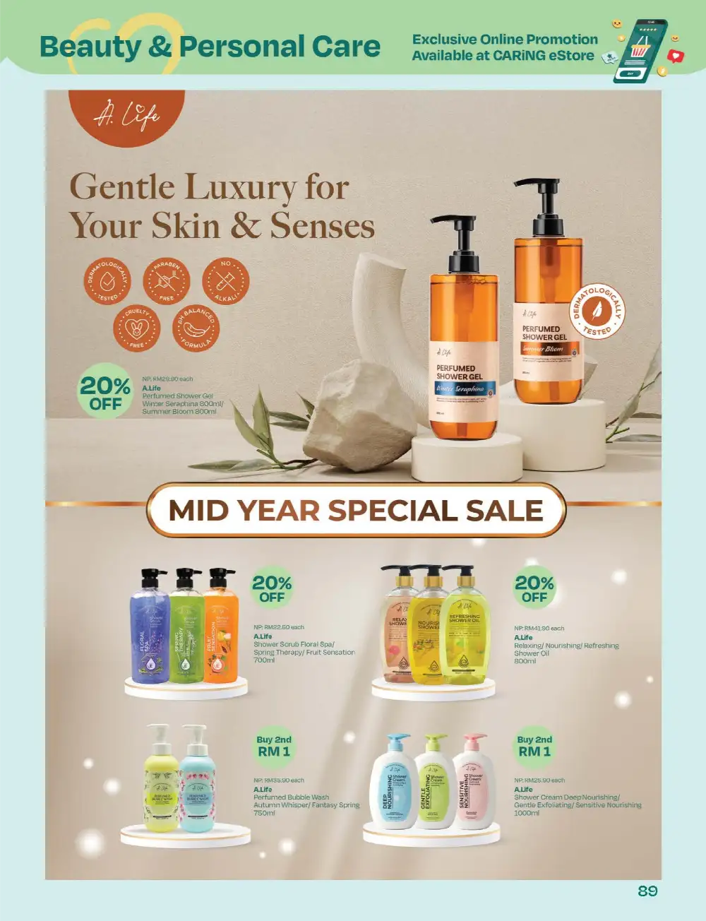 CARiNG Pharmacy Mid-Year Sale Up to 70% Off page 89