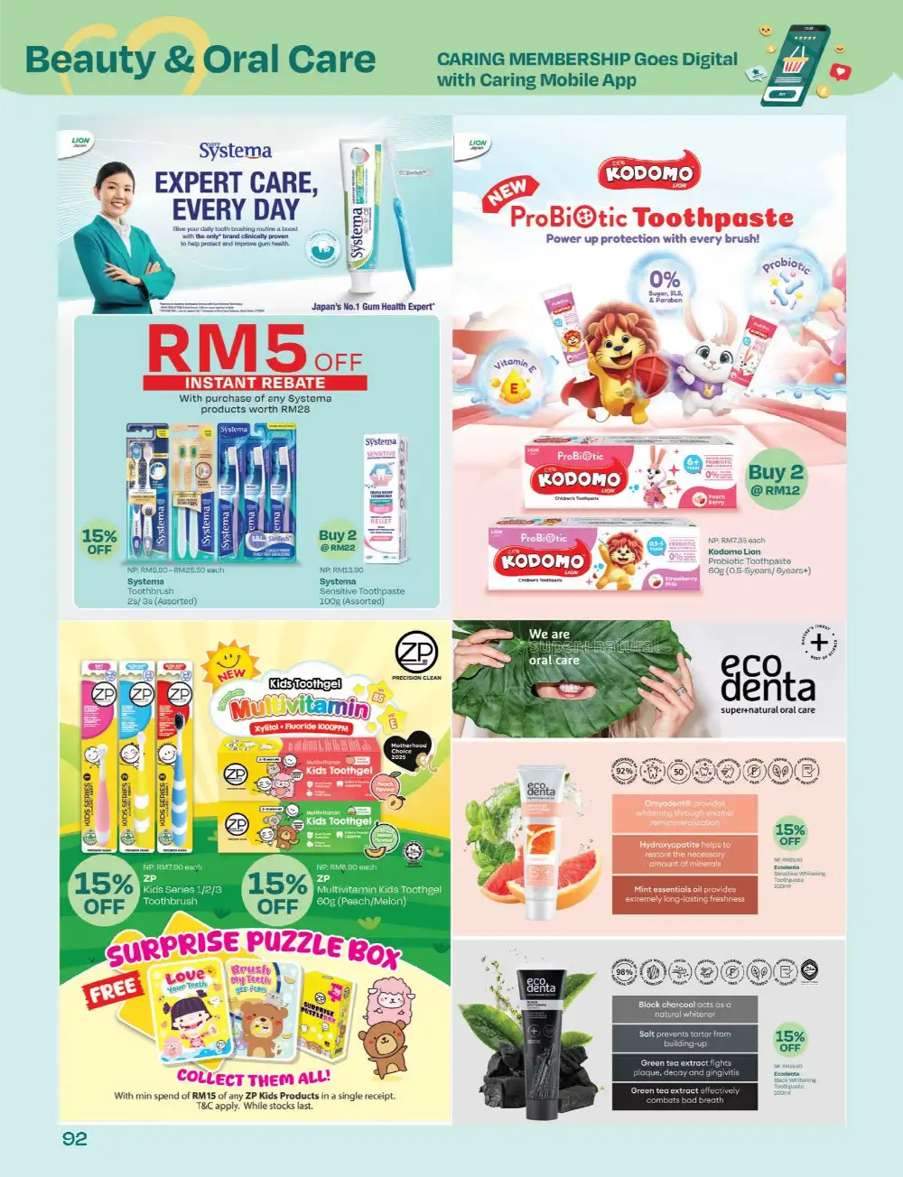 CARiNG Pharmacy Mid-Year Sale Up to 70% Off page 92