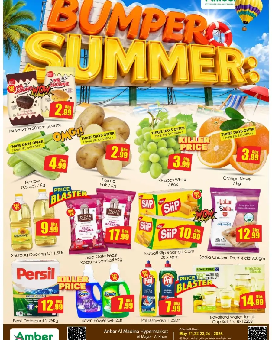 Bumper Summer Deals & Grocery Offers | May 21-24, 2026 page 1