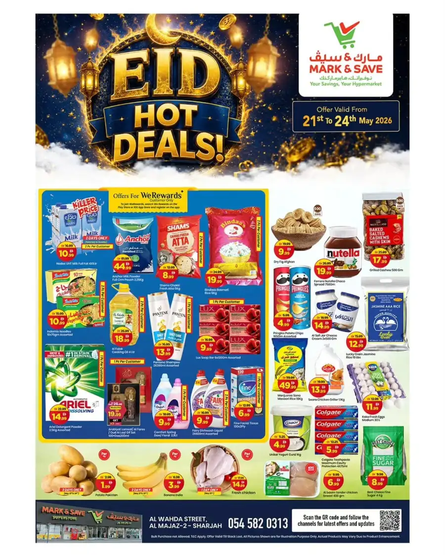Mark & Save Sharjah Eid Hot Deals | Valid Till 24 May page 1