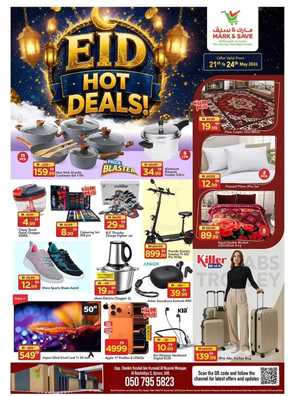 Mark & Save Rashidiya Eid Hot Deals Up to 50% Off page 16