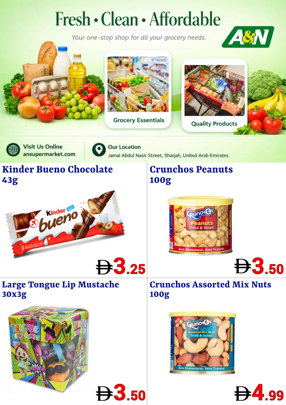 A&N Supermarket Grocery Deals Sharjah UAE page 2