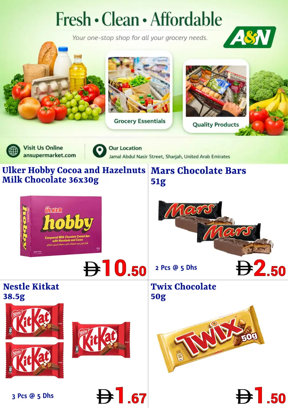 A&N Supermarket Grocery Deals Sharjah UAE page 3