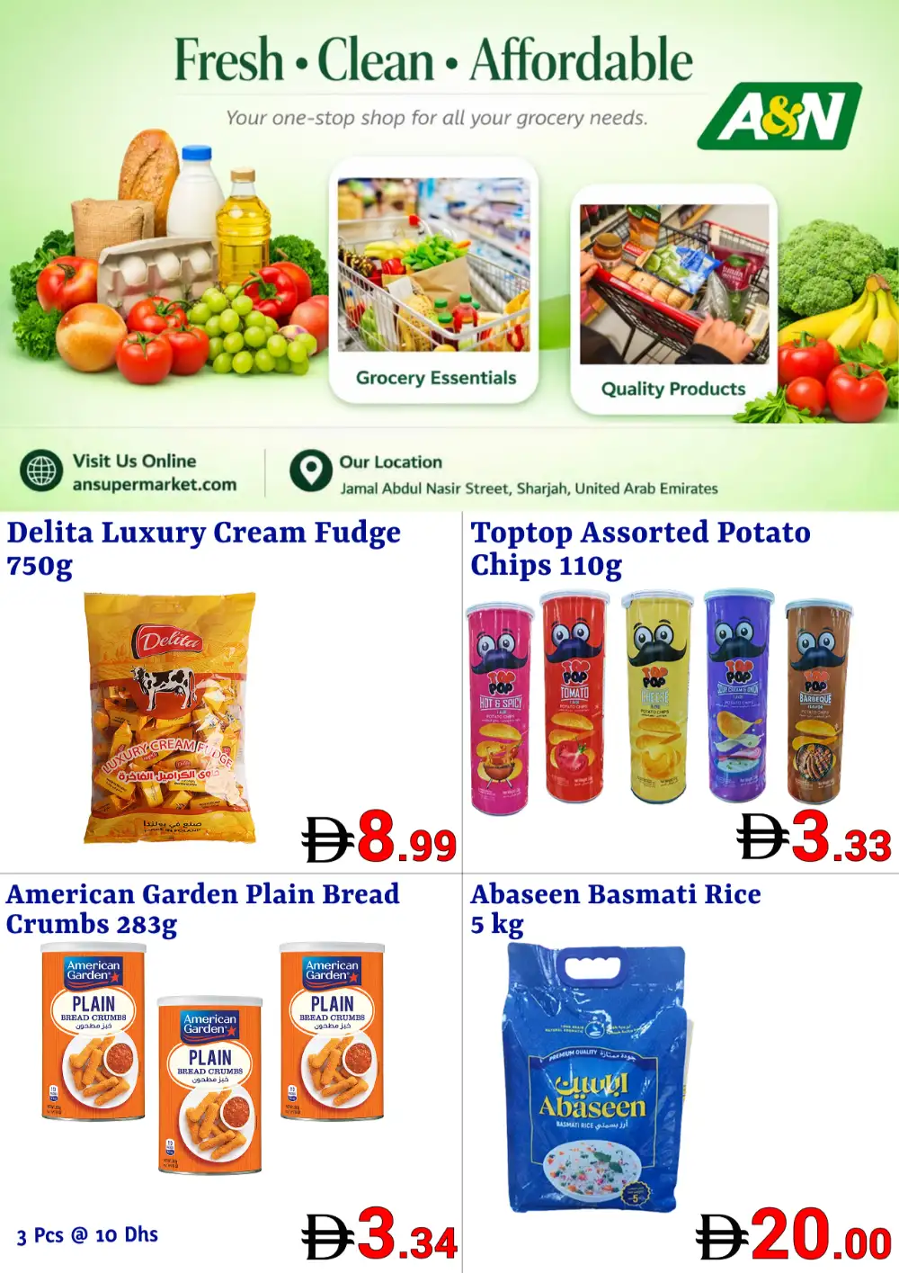 A&N Supermarket Grocery Deals Sharjah UAE page 8