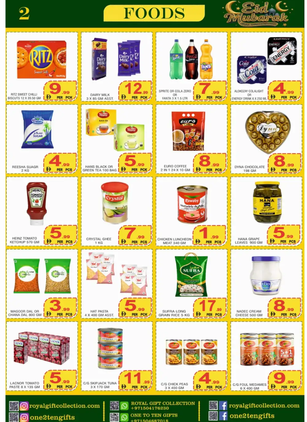 One To Ten Gifts Eid Al Adha Offers Up to 60% Off page 2