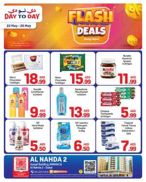 Day To Day Flash Deals Up to 65% Off | Limited Offer flyer cover