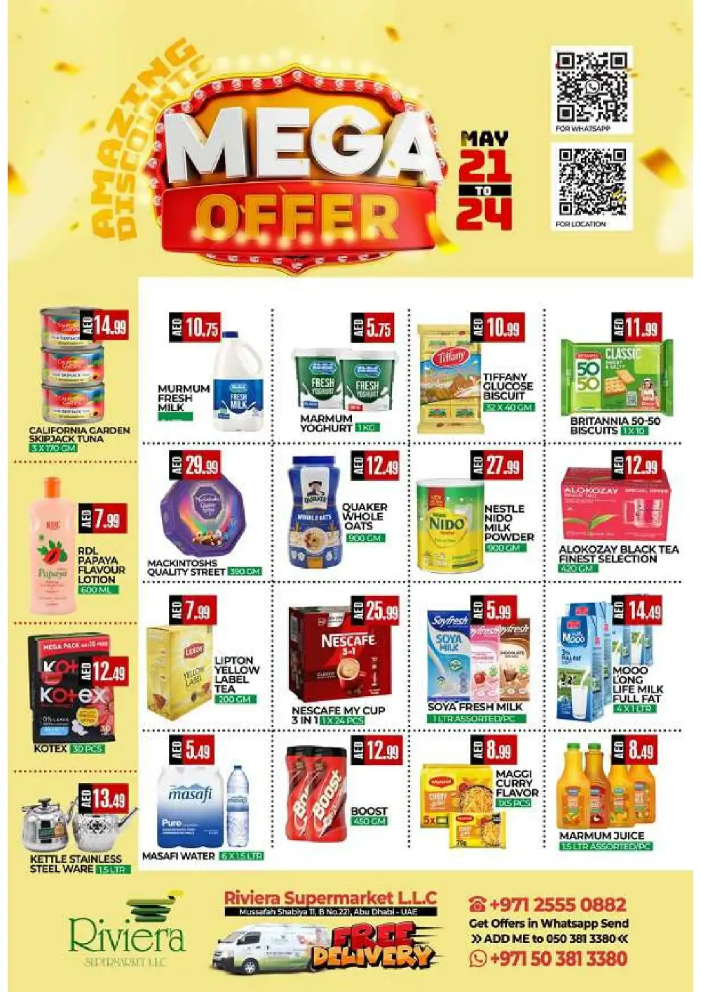 Riviera Supermarket Mega Offer | May 2026 page 1