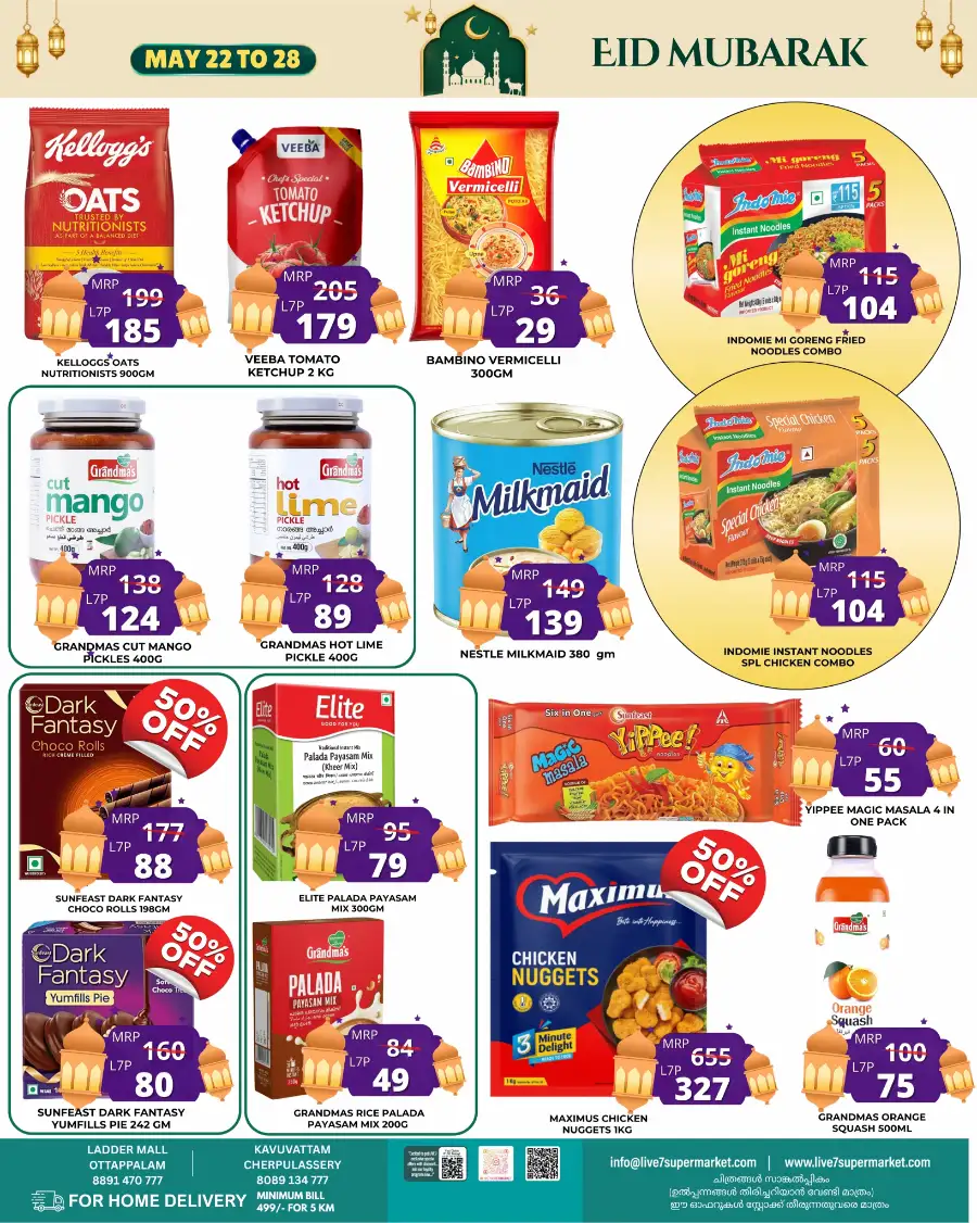 Live 7 Supermarket Eid Offers & Anniversary Flyer 2026 page 2