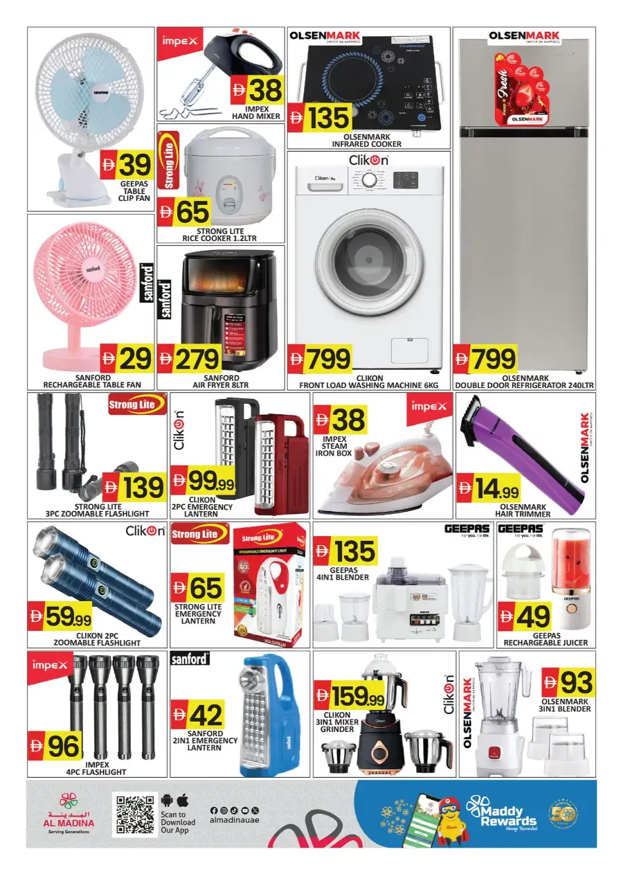 Al Madina Sapphire Mall Flyer 2026: 3-Day Shocking Deals page 10