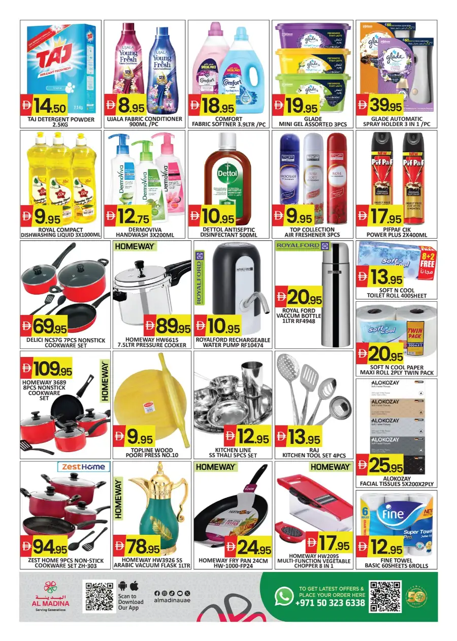Al Madina Sapphire Mall Flyer 2026: 3-Day Shocking Deals page 6