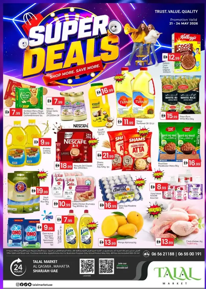 Talal Market Super Deals Flyer & Offers 2026 page 1