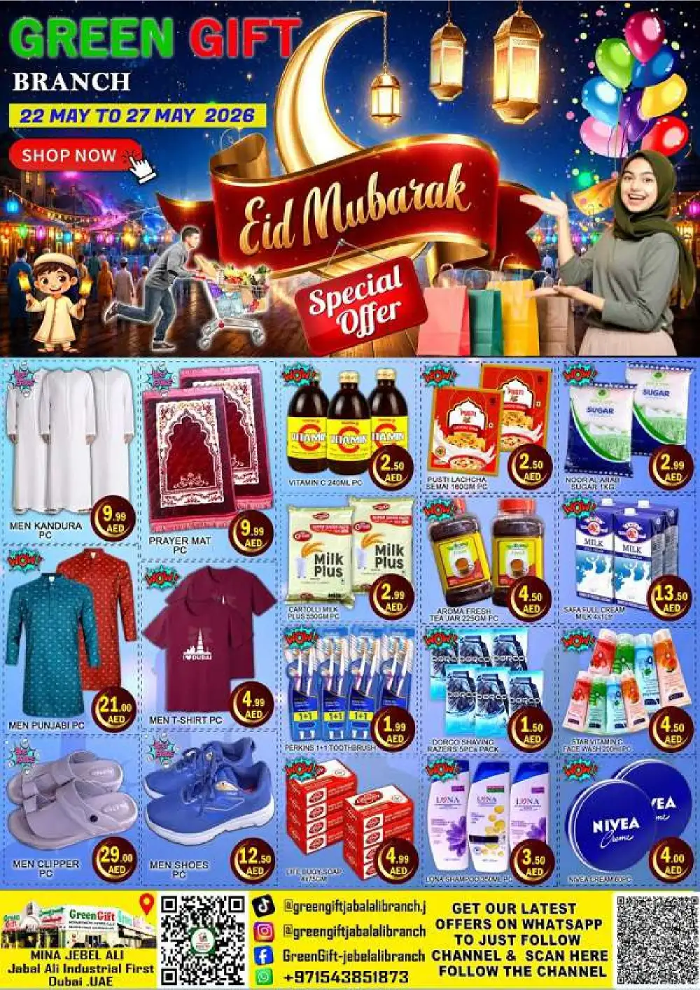 Green Gift Eid Offers 2026 UAE Weekly Deals page 1