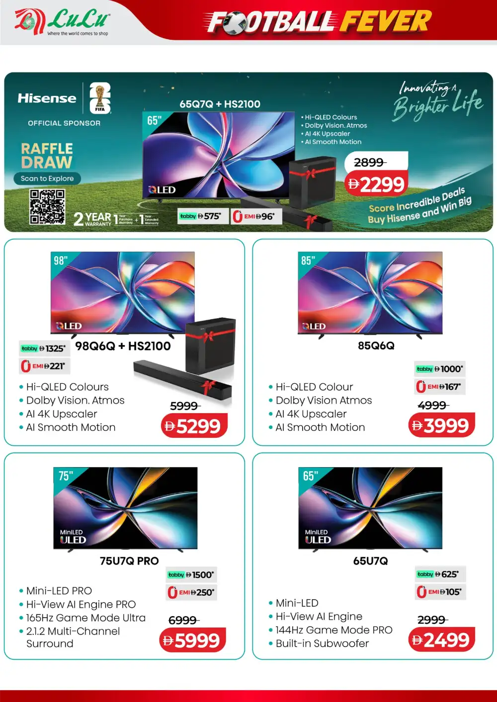 LuLu Football Fever TV  & Electronics Offers page 2