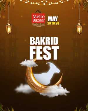 Bakrid Fest Shopping Offers | May 23 To 28 flyer cover